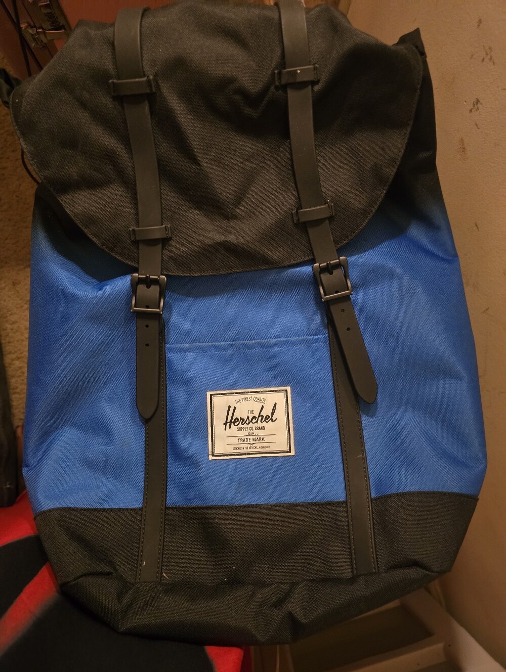 Herschel Supply Company Little America Backpack - Blue and Black